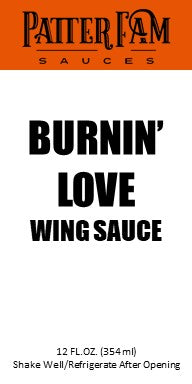 Burnin Love Wing Sauce