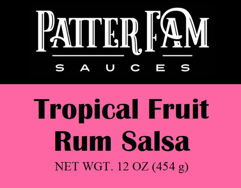 Tropical Fruit Rum Salsa